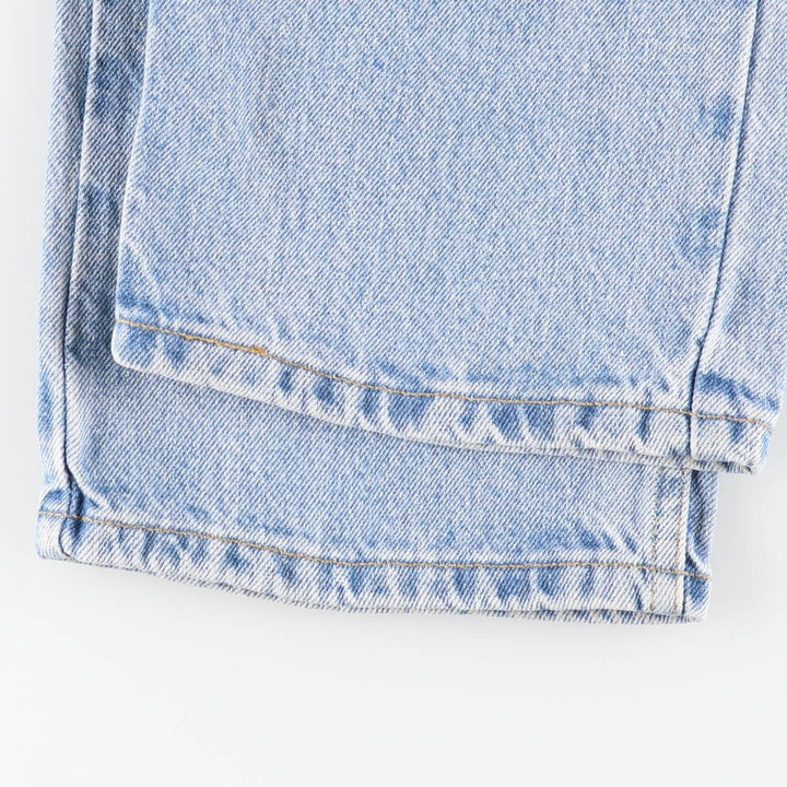 00'S Levi's 505 REGULAR FIT STRAIGHT LEG tapered denim pants for men, size w32 cotton blue type Vintage Second Hand