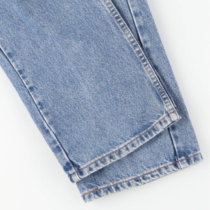 00'S Levi's 505 REGULAR FIT STRAIGHT LEG tapered denim pants for men, size w31 cotton blue type Vintage Second Hand