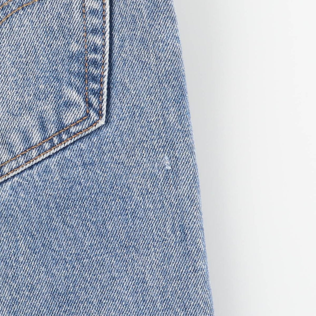 00'S Levi's 505 REGULAR FIT STRAIGHT LEG tapered denim pants for men, size w31 cotton blue type Vintage Second Hand