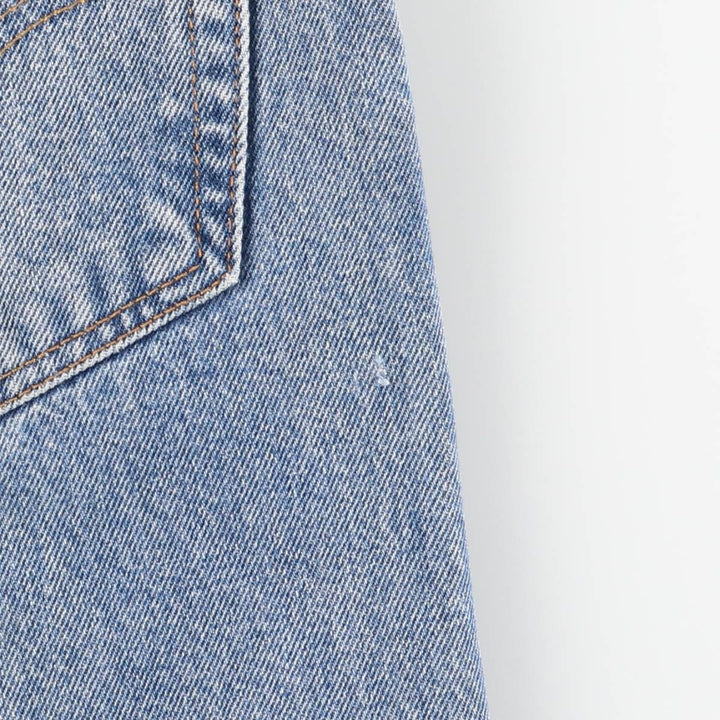 00'S Levi's 505 REGULAR FIT STRAIGHT LEG tapered denim pants for men, size w31 cotton blue type Vintage Second Hand