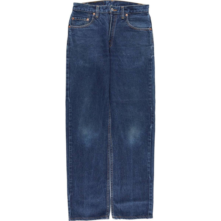 2000'S Levi's 505 Regular Fit Straight Leg Tapered Denim Pants, Made in Canada, Men's Size W30 cotton blue type Vintage Second Hand