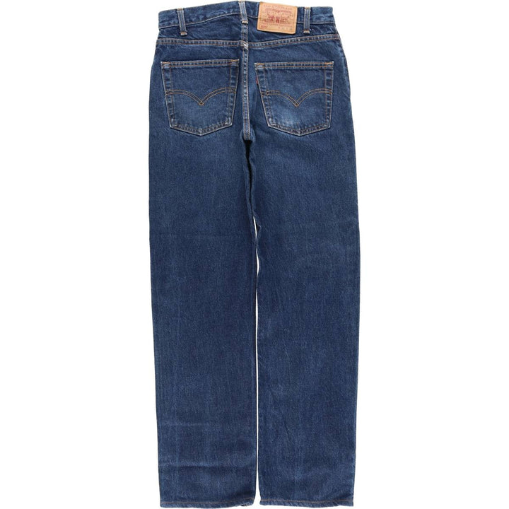 2000'S Levi's 505 Regular Fit Straight Leg Tapered Denim Pants, Made in Canada, Men's Size W30 cotton blue type Vintage Second Hand