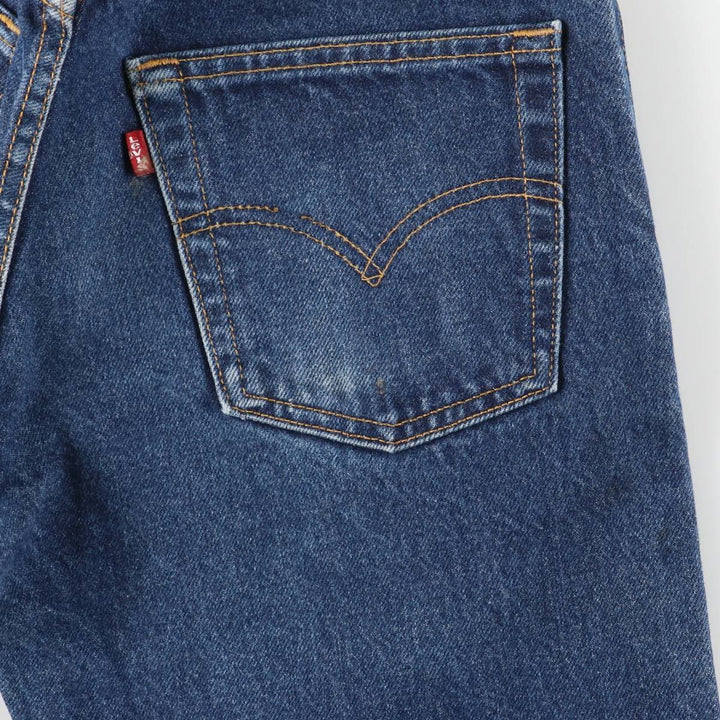 2000'S Levi's 505 Regular Fit Straight Leg Tapered Denim Pants, Made in Canada, Men's Size W30 cotton blue type Vintage Second Hand