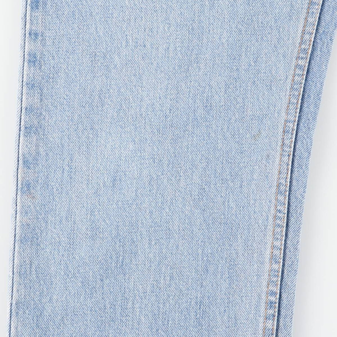 00'S Levi's 505 REGULAR FIT STRAIGHT LEG tapered denim pants made in USA men's w33 equivalent cotton blue type Vintage Second Hand