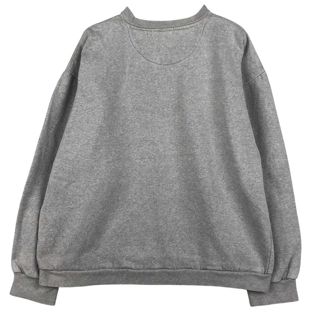 Ralph Lauren CHAPS logo sweatshirt, men's size L cotton gray type Vintage Second Hand