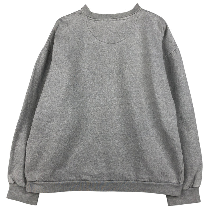 Ralph Lauren CHAPS logo sweatshirt, men's size L cotton gray type Vintage Second Hand
