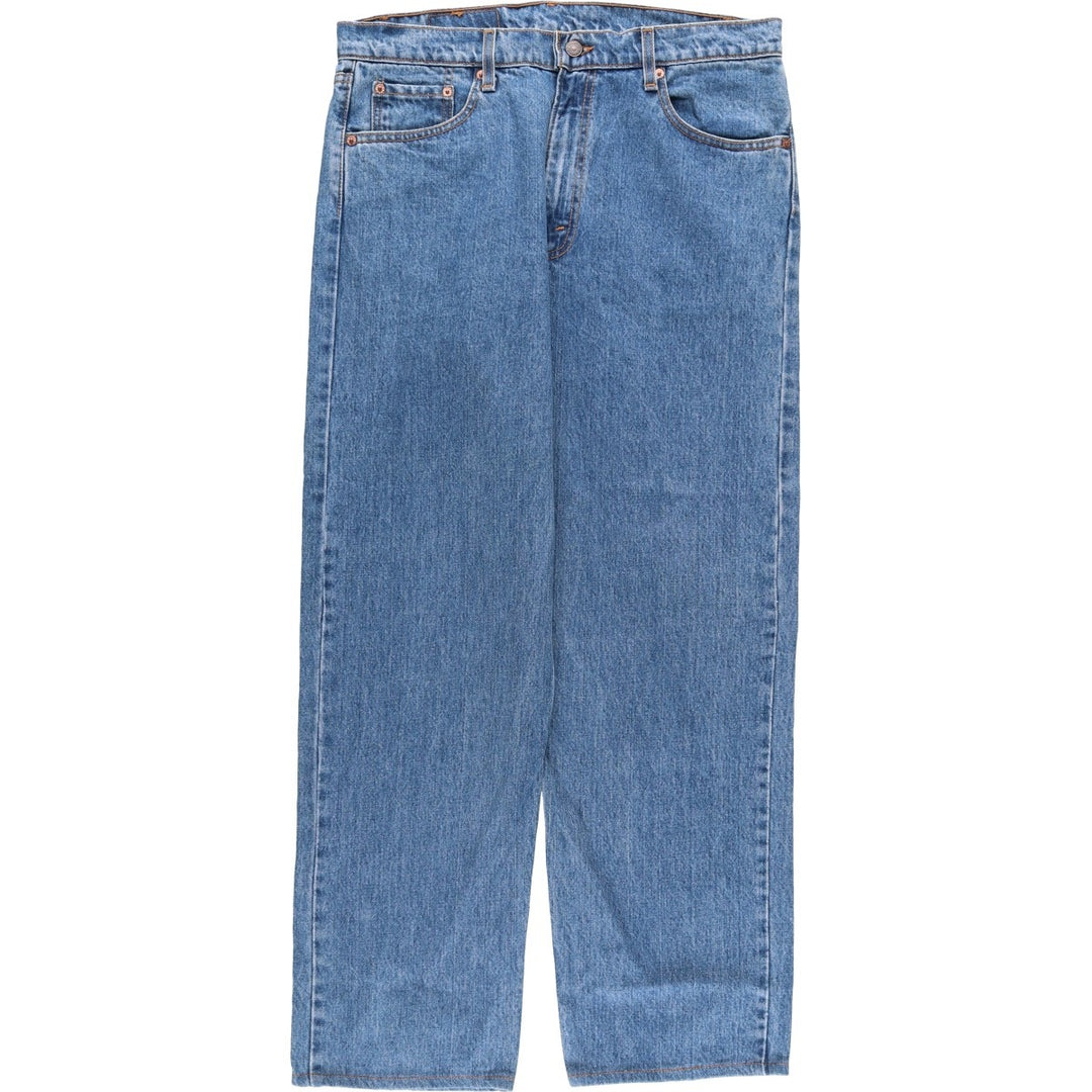 90'S Levi's 550-4891 Tapered Denim Pants Made in USA Men's W35 Vintage cotton blue type Vintage Second Hand