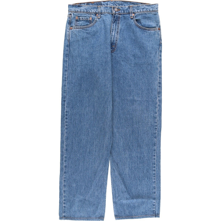 90'S Levi's 550-4891 Tapered Denim Pants Made in USA Men's W35 Vintage cotton blue type Vintage Second Hand
