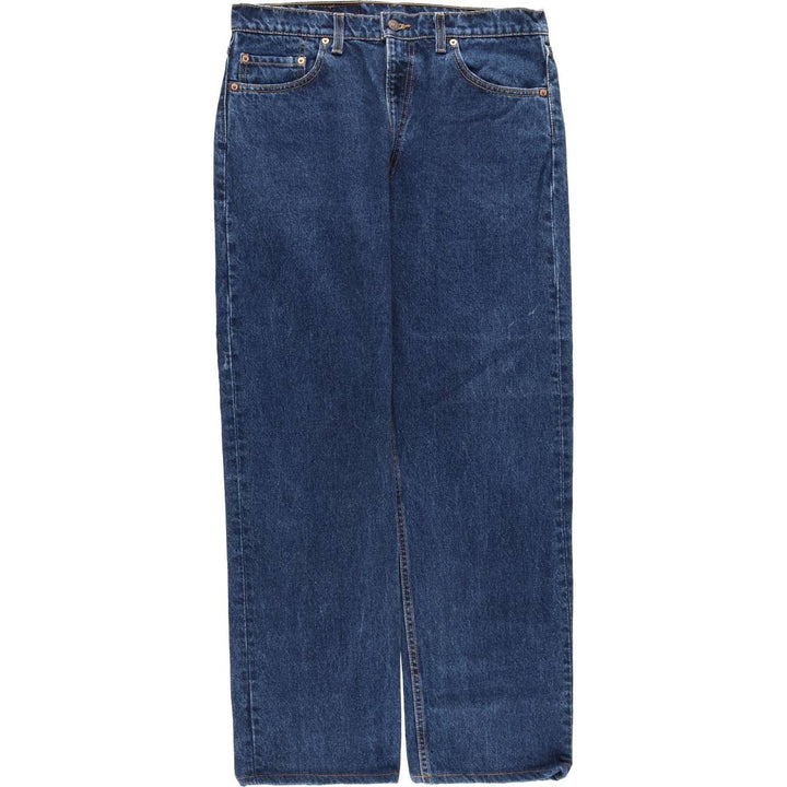 90'S Levi's 505-0297 Tapered Denim Pants, Made in USA, Men's, Size 35, Vintage cotton blue type Vintage Second Hand
