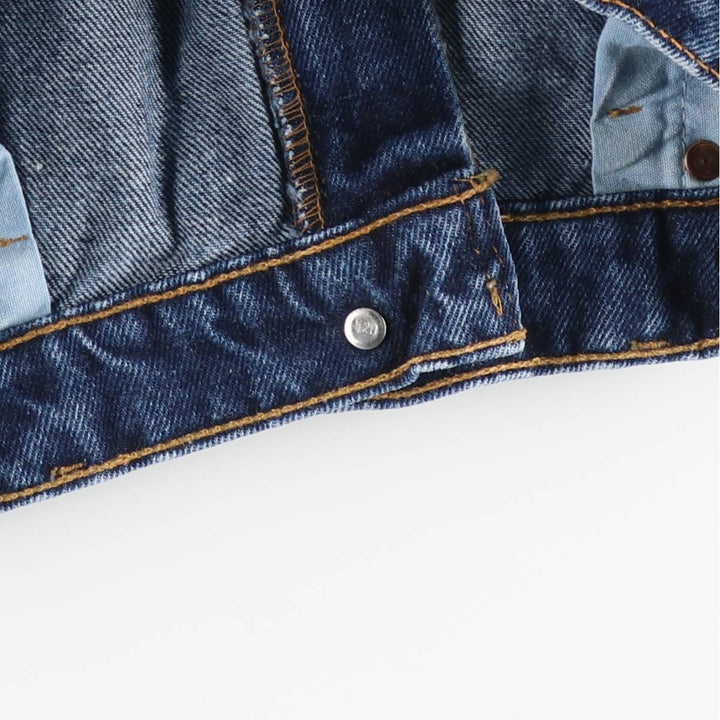 90'S Levi's 505-0297 Tapered Denim Pants, Made in USA, Men's, Size 35, Vintage cotton blue type Vintage Second Hand
