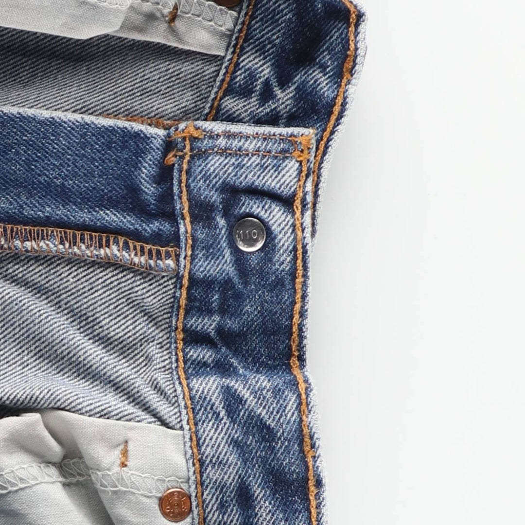 2000'S Levi's 505 Regular Fit Tapered Denim Pants, Men's, Size W29 cotton blue type Vintage Second Hand