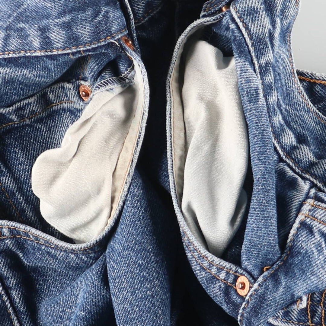 2000'S Levi's 505 Regular Fit Tapered Denim Pants, Men's, Size W29 cotton blue type Vintage Second Hand