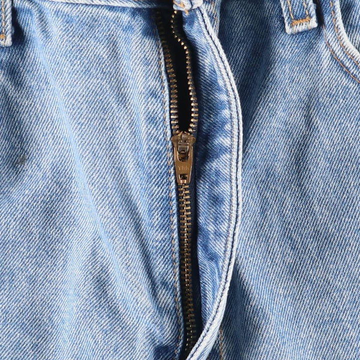 00'S Levi's 505 REGULAR FIT STRAIGHT LEG tapered denim pants for men, size w33 cotton blue type Vintage Second Hand