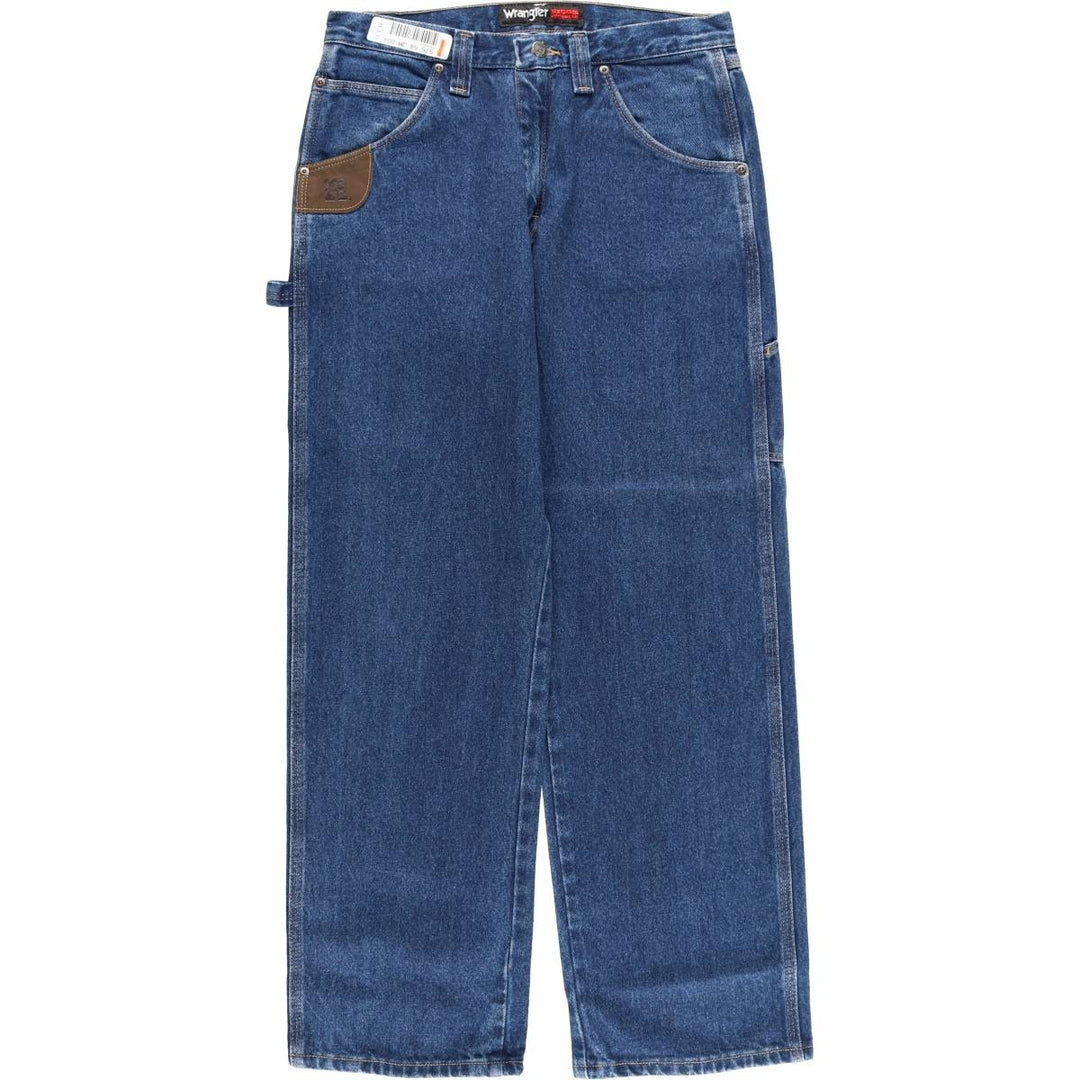 Wrangler RIGGS WORKWEAR Men's Denim Painter Pants, Size W30 cotton blue type Vintage Second Hand