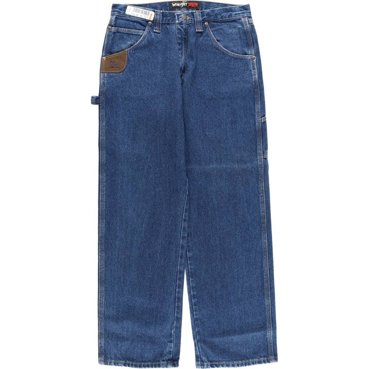 Wrangler RIGGS WORKWEAR Men's Denim Painter Pants, Size W30 cotton blue type Vintage Second Hand