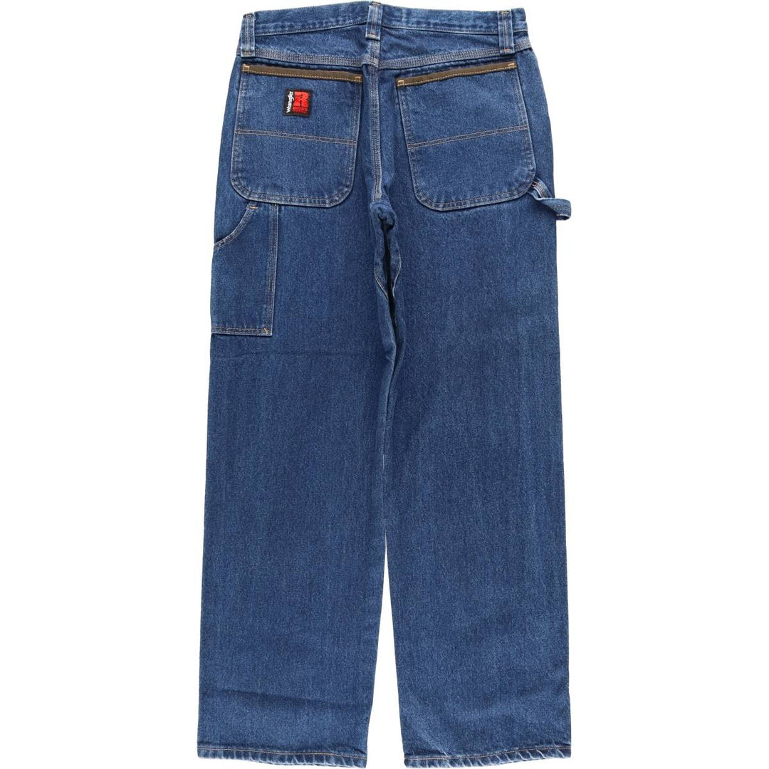 Wrangler RIGGS WORKWEAR Men's Denim Painter Pants, Size W30 cotton blue type Vintage Second Hand