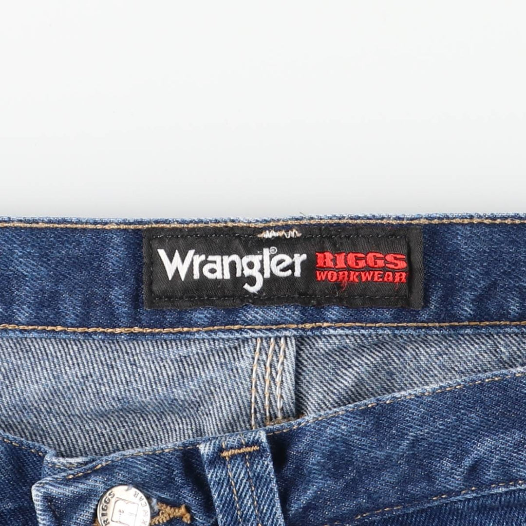 Wrangler RIGGS WORKWEAR Men's Denim Painter Pants, Size W30 cotton blue type Vintage Second Hand