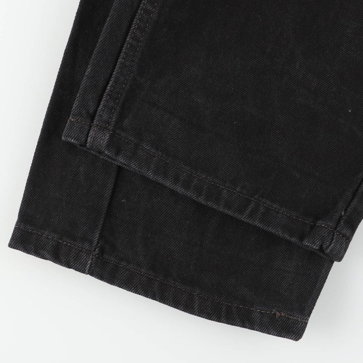 Levi's 505 Black Denim Tapered Denim Pants for Men, W36 cotton black type Vintage Second Hand