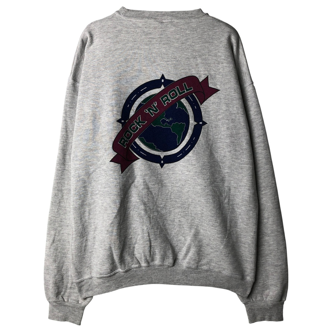 Vintage HARD ROCK CAFE Advertising Sweatshirt, Men's Size L polyester gray type Vintage Second Hand