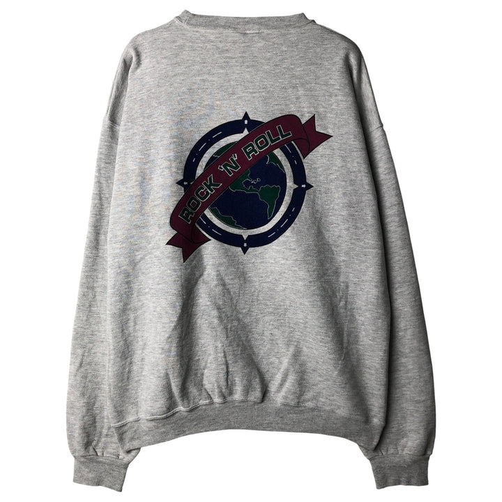 Vintage HARD ROCK CAFE Advertising Sweatshirt, Men's Size L polyester gray type Vintage Second Hand
