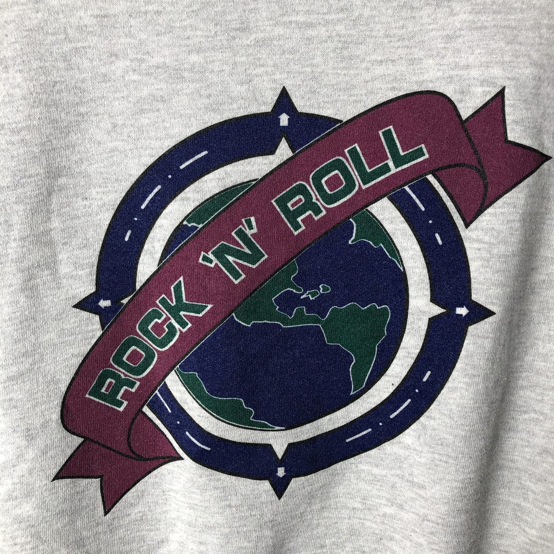 Vintage HARD ROCK CAFE Advertising Sweatshirt, Men's Size L polyester gray type Vintage Second Hand