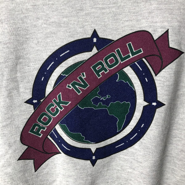 Vintage HARD ROCK CAFE Advertising Sweatshirt, Men's Size L polyester gray type Vintage Second Hand