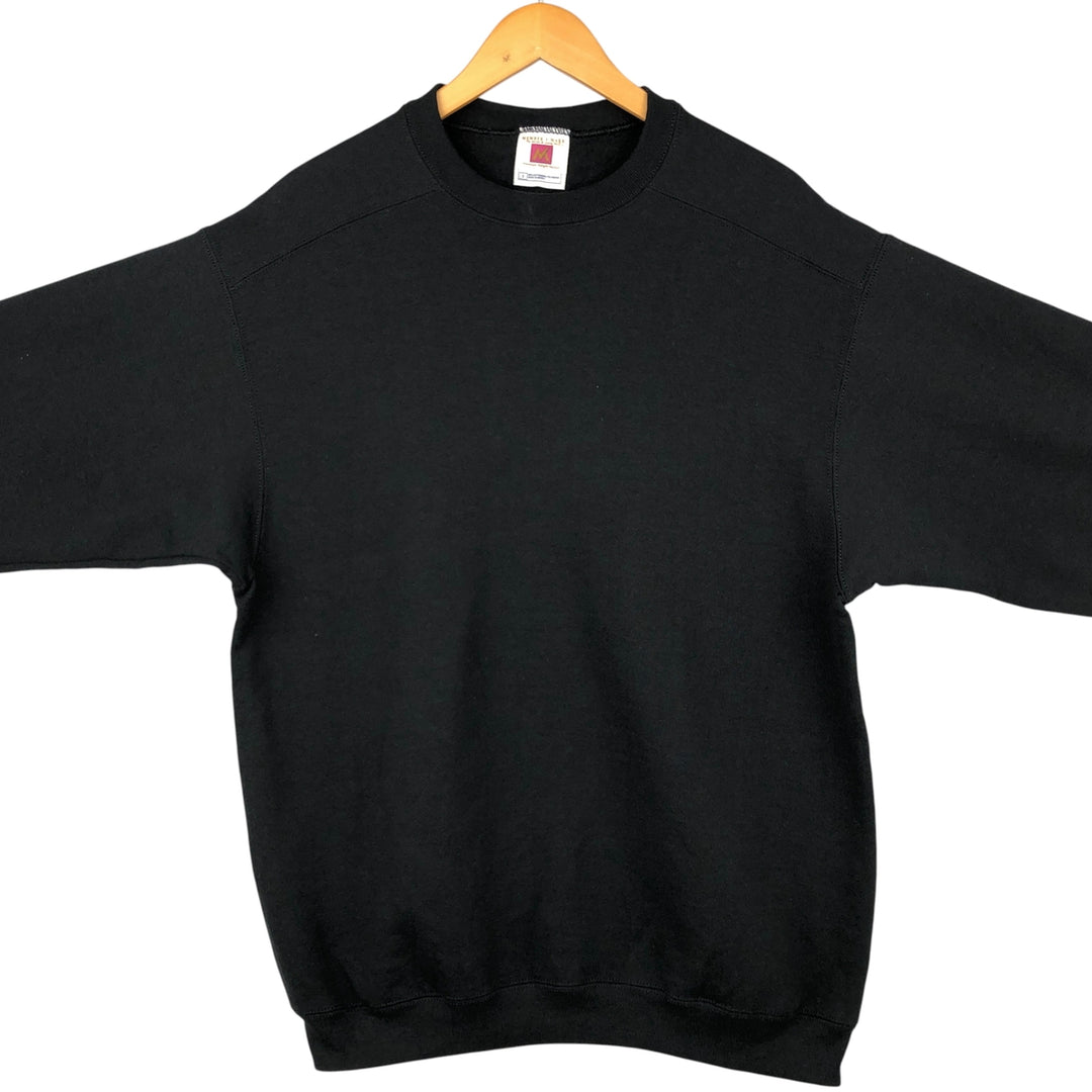 MEMBER'S MARK plain blank sweatshirt, men's size L cotton black type Vintage Second Hand