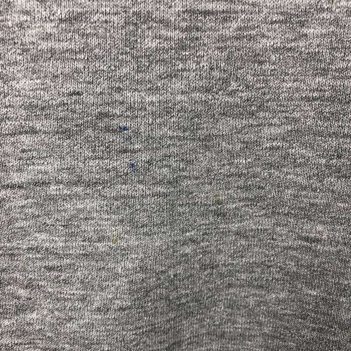 90'S Russell ATHLETIC Print College Sweatshirt, Made in USA, Men's Size L polyester Charcoal Vintage Second Hand
