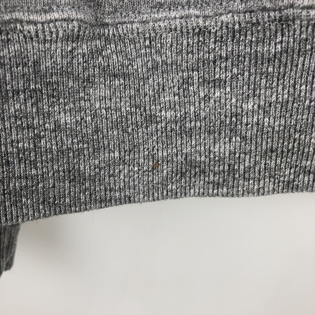 90'S Russell ATHLETIC Print College Sweatshirt, Made in USA, Men's Size L polyester Charcoal Vintage Second Hand