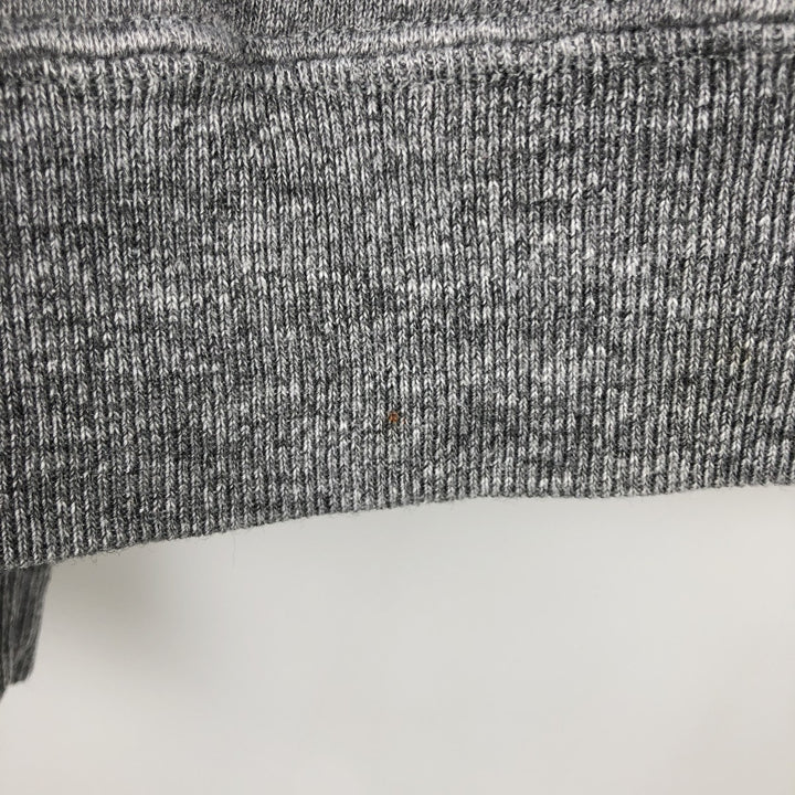 90'S Russell ATHLETIC Print College Sweatshirt, Made in USA, Men's Size L polyester Charcoal Vintage Second Hand