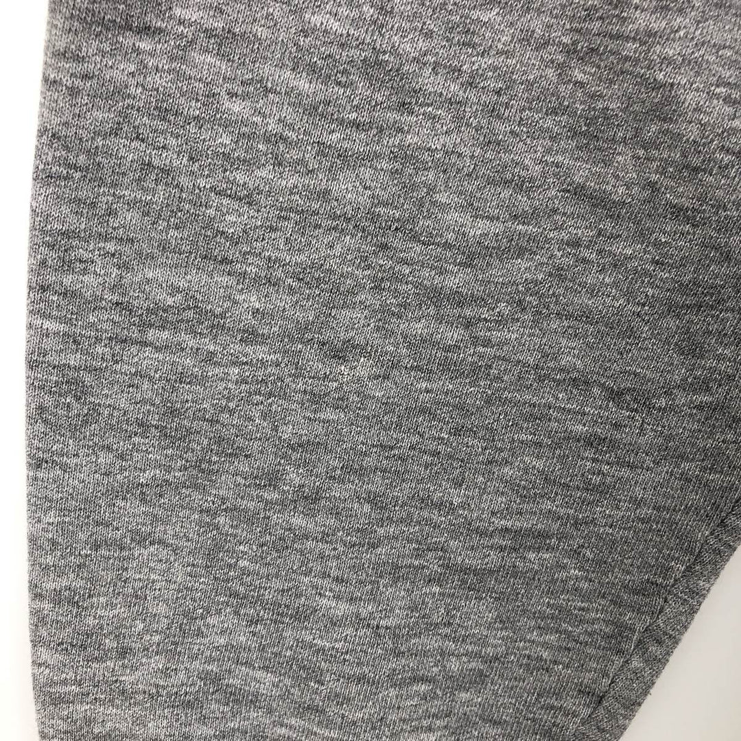 90'S Russell ATHLETIC Print College Sweatshirt, Made in USA, Men's Size L polyester Charcoal Vintage Second Hand