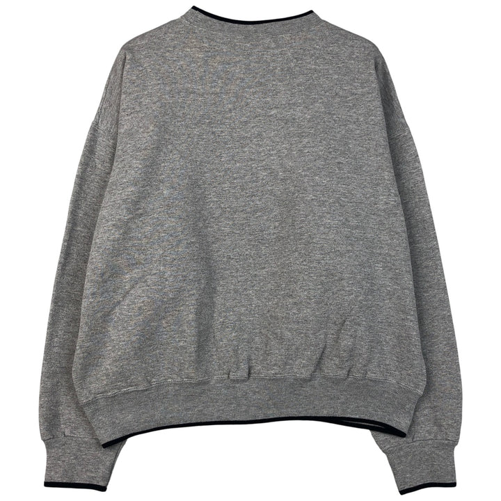 90'S The Cotton Exchange Vintage Sweatshirt, Made in USA, Men's XL cotton gray type Vintage Second Hand