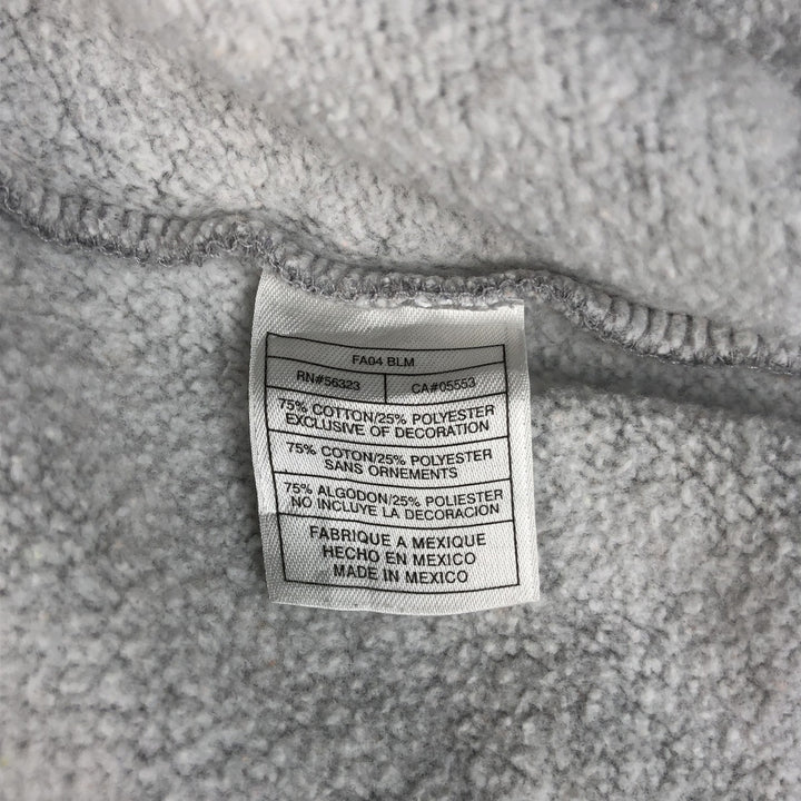 2000'S Nike Team North Carolina University College Sweatshirt, Men's XL cotton gray type Vintage Second Hand