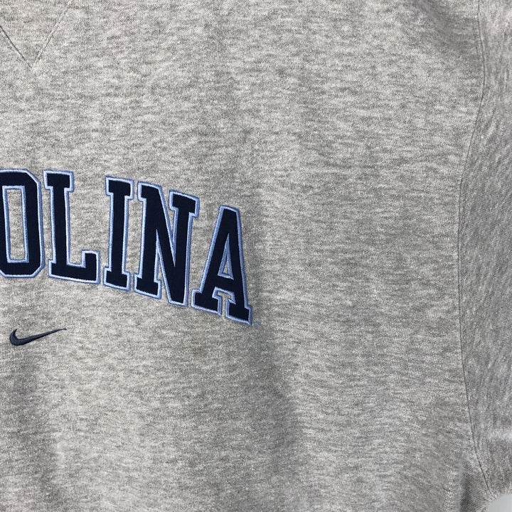 2000'S Nike Team North Carolina University College Sweatshirt, Men's XL cotton gray type Vintage Second Hand