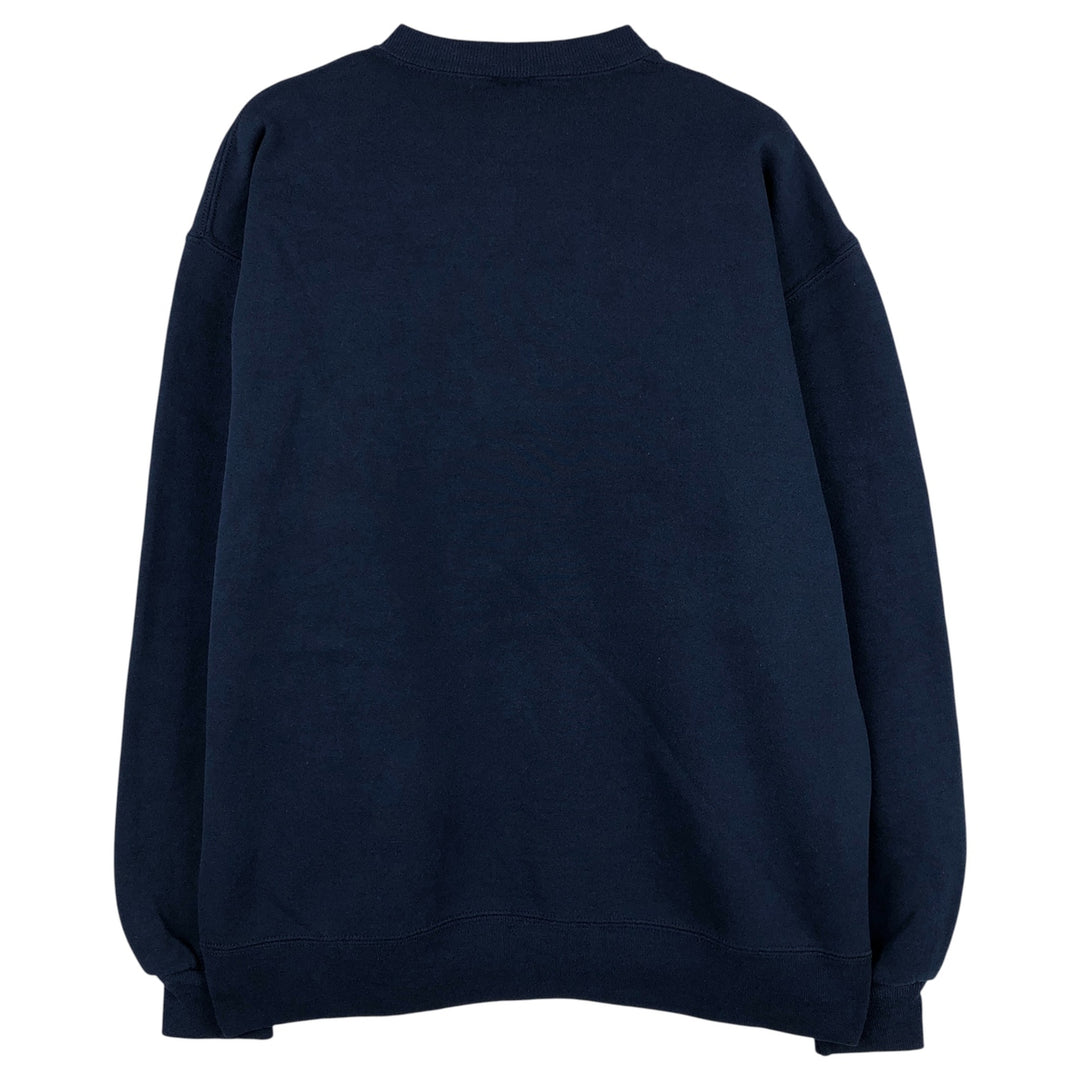 Vintage Russell ATHLETIC college sweatshirt, made in the USA, size L, men's size L cotton navy blue type Vintage Second Hand