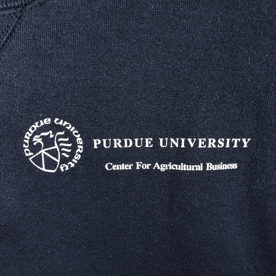 Vintage Russell ATHLETIC college sweatshirt, made in the USA, size L, men's size L cotton navy blue type Vintage Second Hand