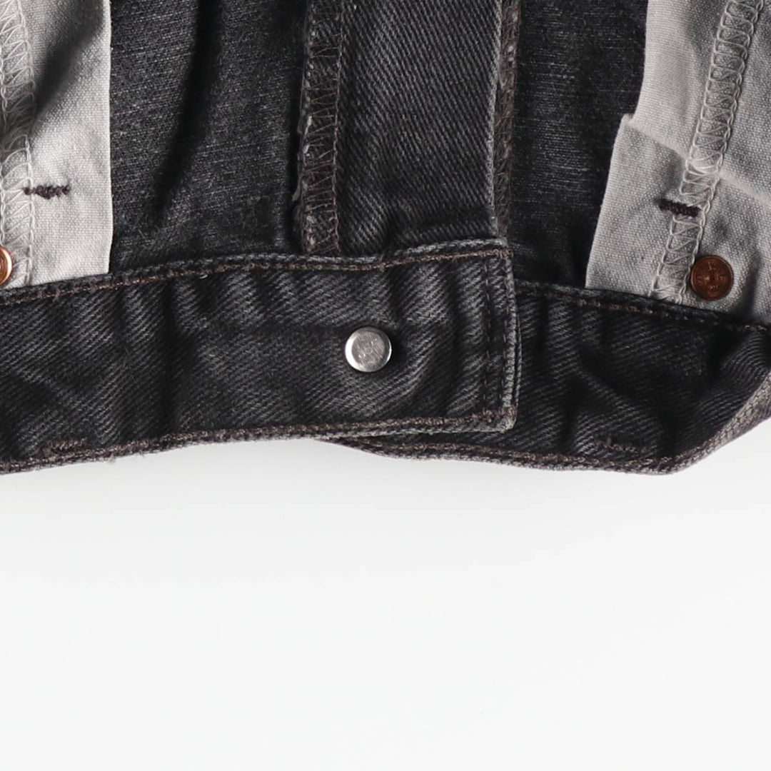2000'S Levi's 505 Regular Fit Straight Leg Tapered Denim Pants, Black, Men's, Size W30 cotton black type Vintage Second Hand