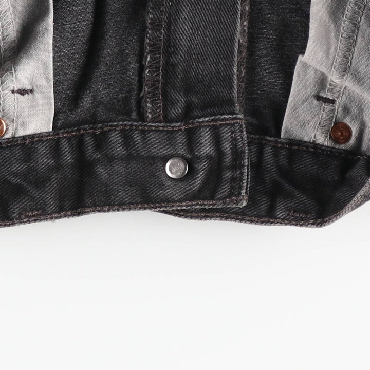 2000'S Levi's 505 Regular Fit Straight Leg Tapered Denim Pants, Black, Men's, Size W30 cotton black type Vintage Second Hand