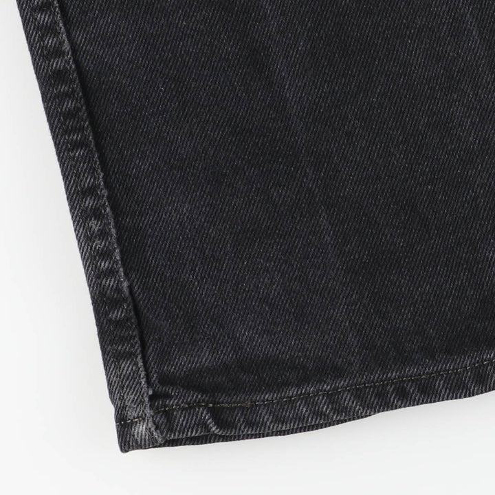 Levi's 505 Black Denim Tapered Denim Pants for Men, W30 equivalent cotton black type Vintage Second Hand