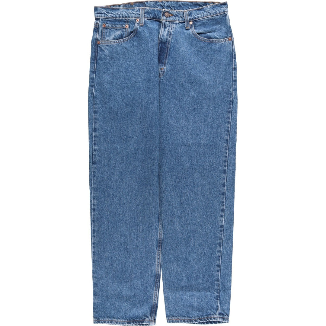 90'S Levi's 550-4891 Relaxed Fit Tapered Denim Pants, Made in USA, Men's Size 36 (Vintage) cotton blue type Vintage Second Hand