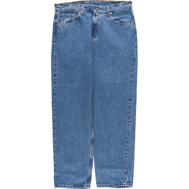 90'S Levi's 550-4891 Relaxed Fit Tapered Denim Pants, Made in USA, Men's Size 36 (Vintage) cotton blue type Vintage Second Hand