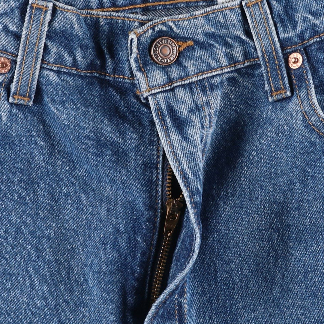 90'S Levi's 550-4891 Relaxed Fit Tapered Denim Pants, Made in USA, Men's Size 36 (Vintage) cotton blue type Vintage Second Hand