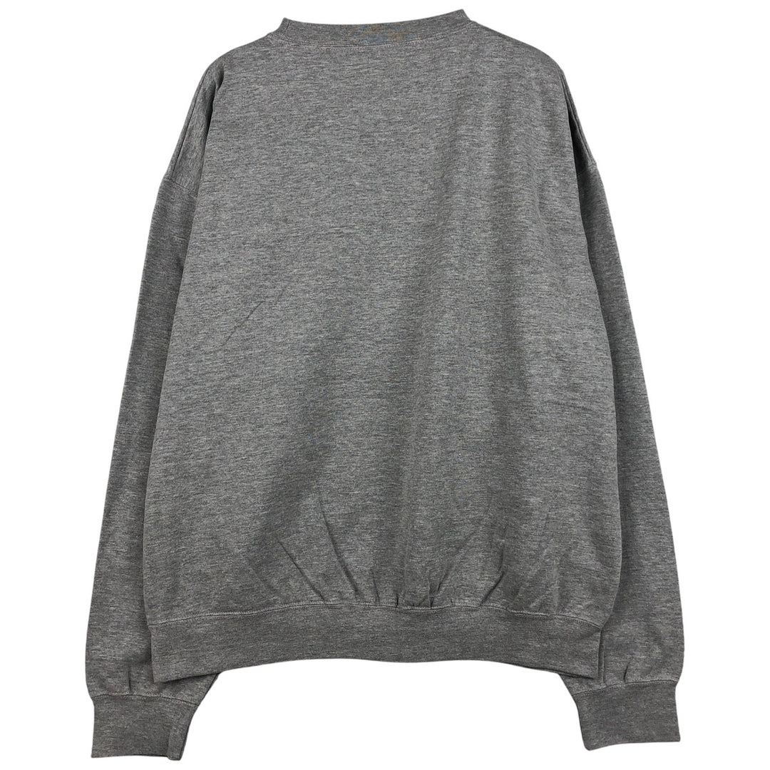 Ralph Lauren CHAPS logo sweatshirt, men's size L cotton gray type Vintage Second Hand