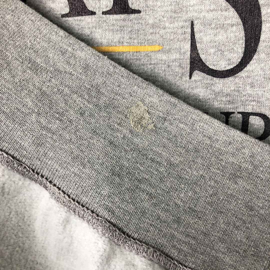 Ralph Lauren CHAPS logo sweatshirt, men's size L cotton gray type Vintage Second Hand
