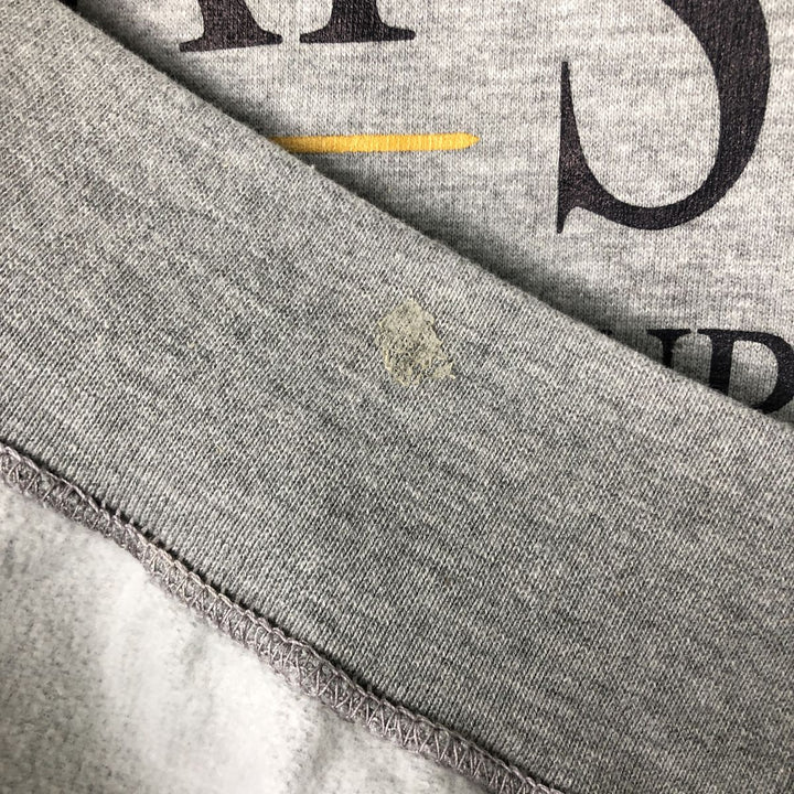 Ralph Lauren CHAPS logo sweatshirt, men's size L cotton gray type Vintage Second Hand