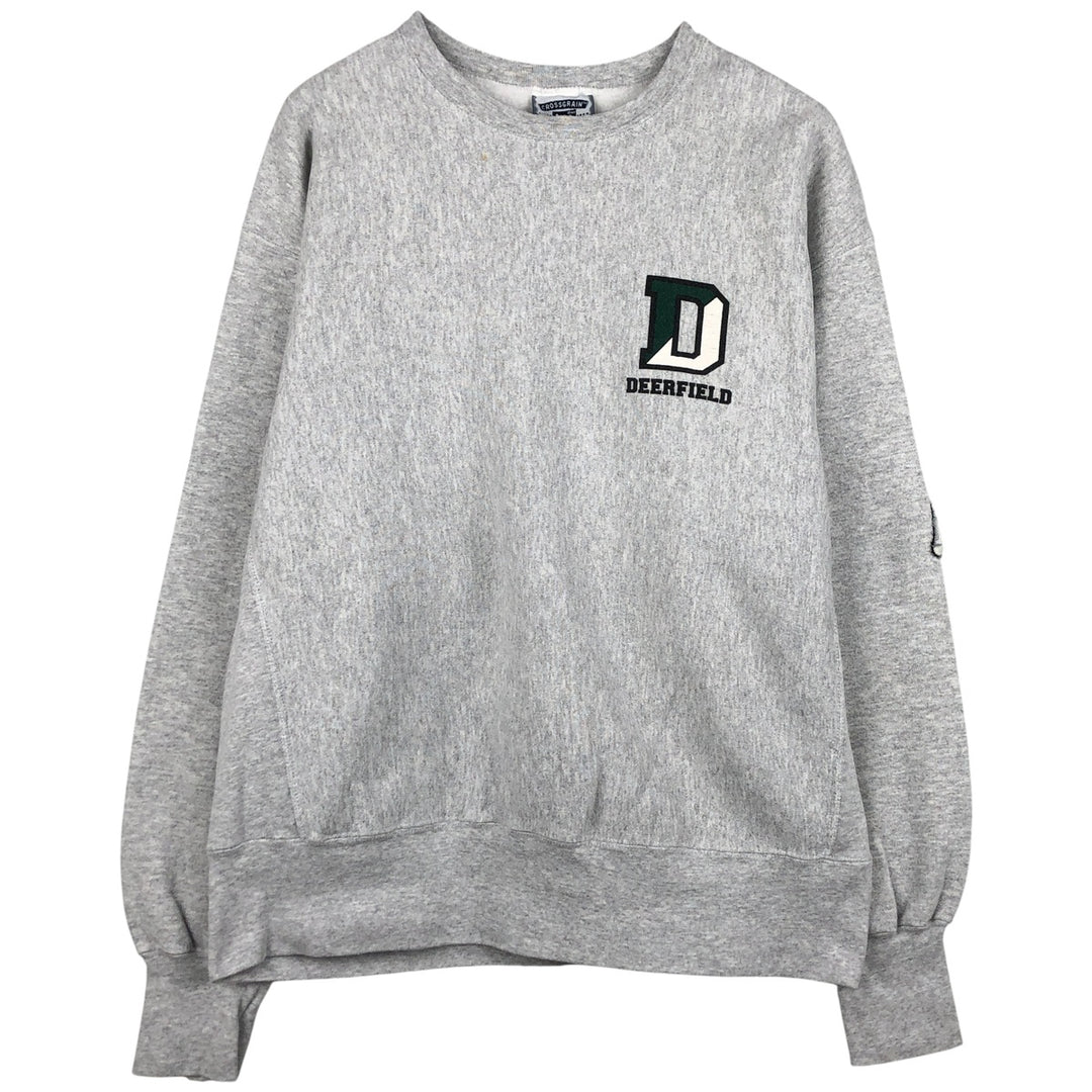 90s-00'S Lee College Sweatshirt, Men's Size XL (approx.) cotton gray type Vintage Second Hand