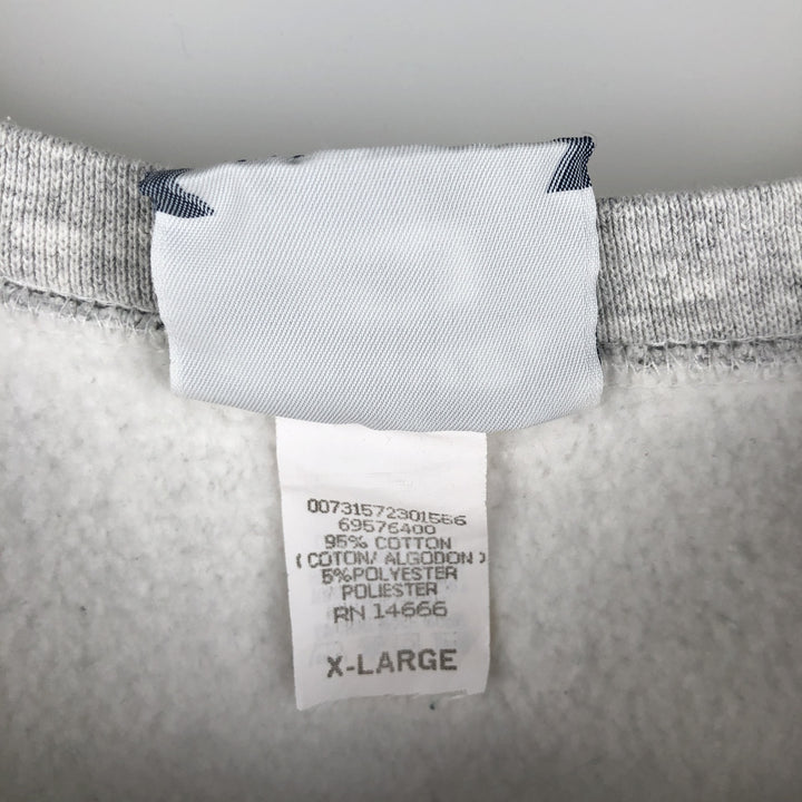 90s-00'S Lee College Sweatshirt, Men's Size XL (approx.) cotton gray type Vintage Second Hand