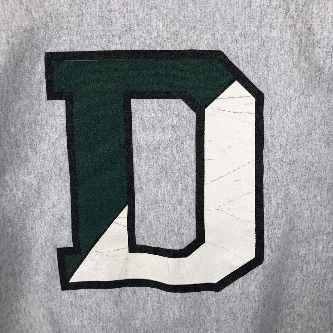 90s-00'S Lee College Sweatshirt, Men's Size XL (approx.) cotton gray type Vintage Second Hand