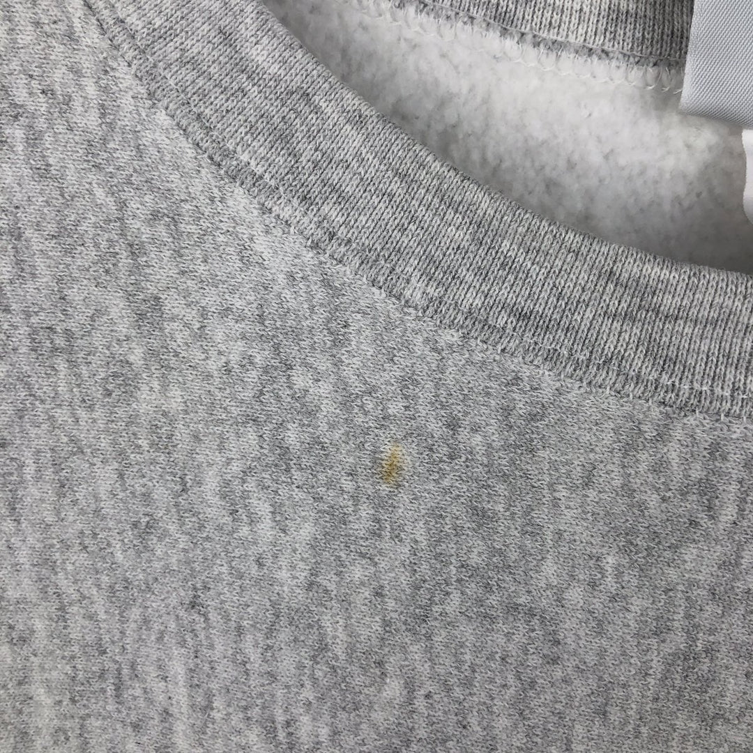 90s-00'S Lee College Sweatshirt, Men's Size XL (approx.) cotton gray type Vintage Second Hand