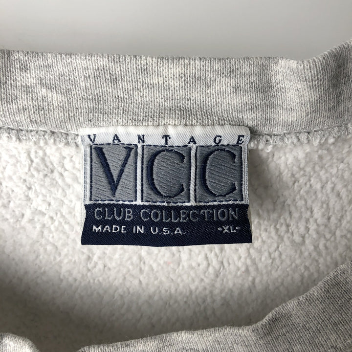 VCC Budweiser Back Print Advertising Sweatshirt, Made in USA, Men's Size XL cotton gray type Vintage Second Hand